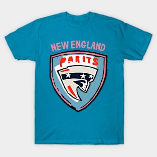 Soccer Player Team of New England Football American Football Dad T-Shirt